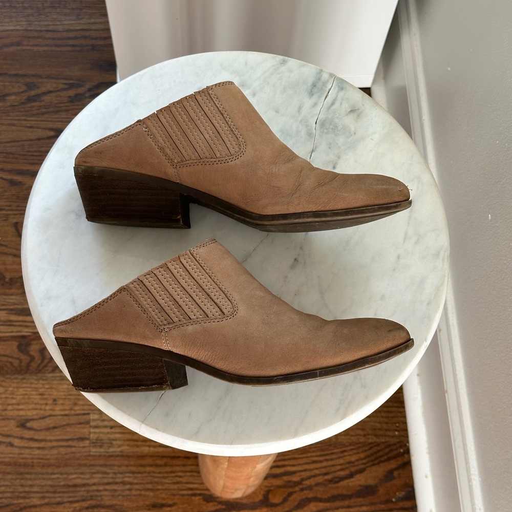 Frye Suede Mule